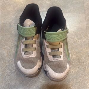 Kids Green and Gray Sneakers